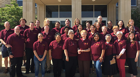 Participants in Vocation Ambassadors 2017